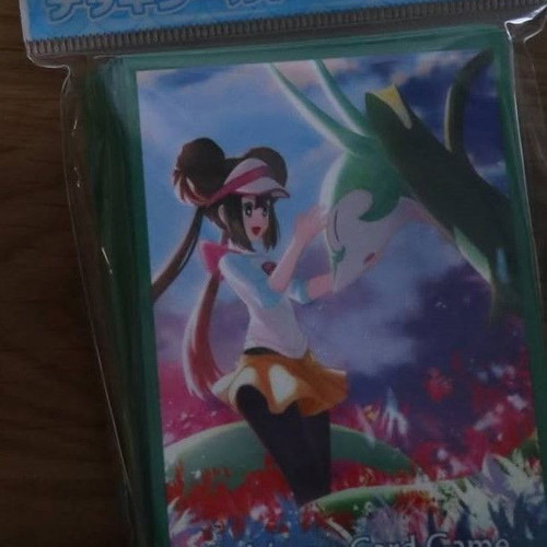 Pokémon Center Japan Rosa & Serperior Card Sleeves 64 Pack new