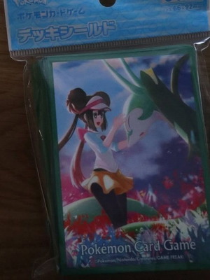 Pokémon Center Japan Rosa & Serperior Card Sleeves 64 Pack new