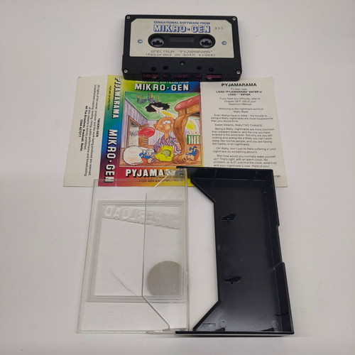 Pyjamarama game for ZX Spectrum 48k used, tested and functional