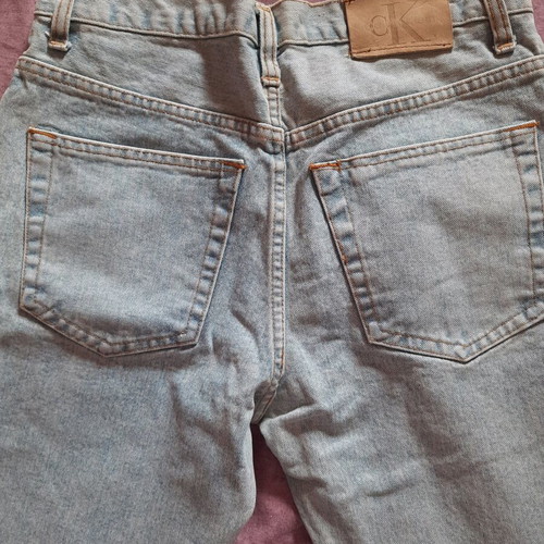 Calvin Klein men's jeans like new, size M, light blue