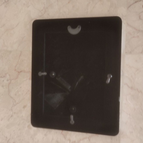 Photo frame 19x24 cm like new, plastic with glass and velvet backing