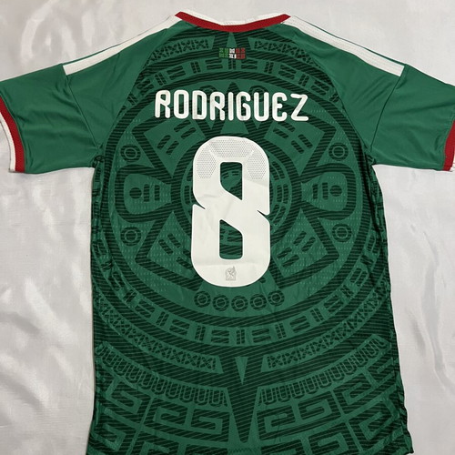 Adidas Mexico Rodríguez #8 Football Jersey Medium