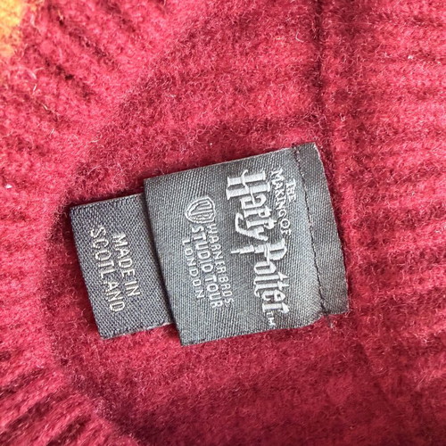 Harry Potter wool sweater used, size S, red