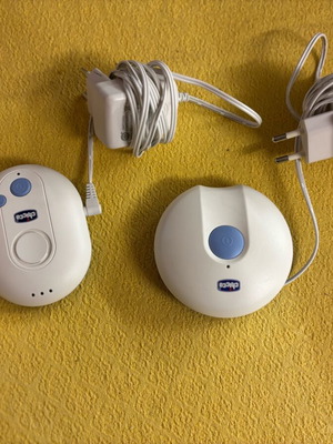 Chicco baby monitor used with rechargeable feature