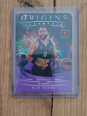 Elie Okobo κάρτα Panini Origins Euroleague 2025-26 /149