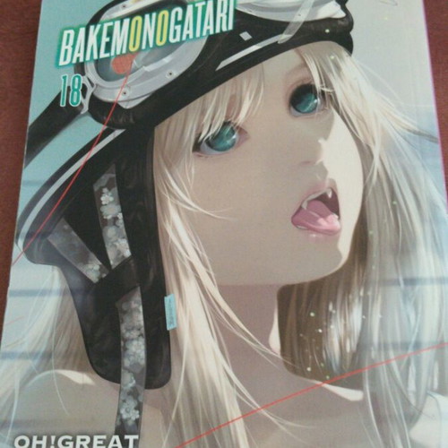 Bakemonogatari manga volume 18 new, English