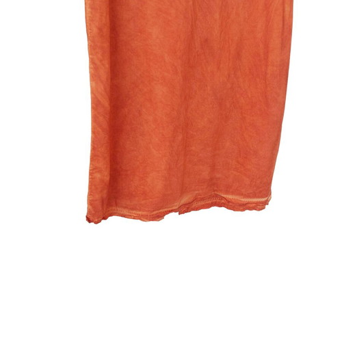 La Vaca Loca Dress S/M handmade dyed cotton orange