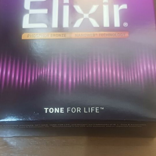 Elixir Nanoweb Acoustic Guitar Strings 10/47 New