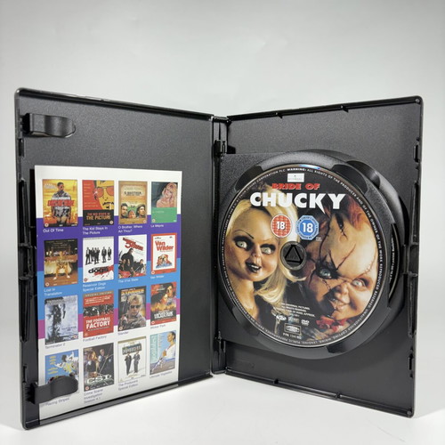 DVD Bride of Chucky and Seed of Chucky like new, subtitles