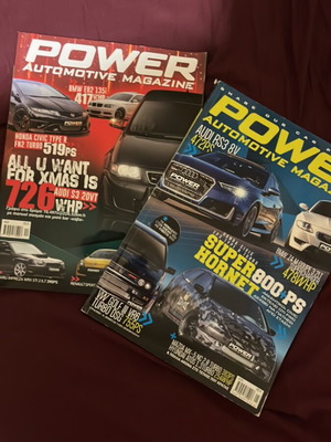 Power Automotive Magazine σετ 2 σαν καινούργιο