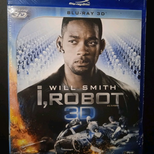 I, Robot Blu-ray 3D new with Greek subtitles