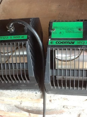 Coemar Sequenza S500 AL floodlights used, set of 2