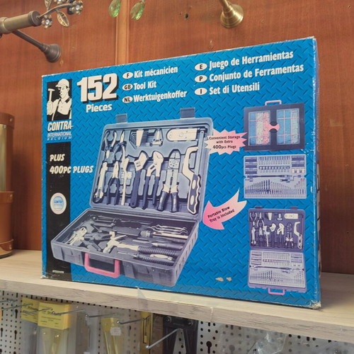 Contra 152-piece hand tool set new