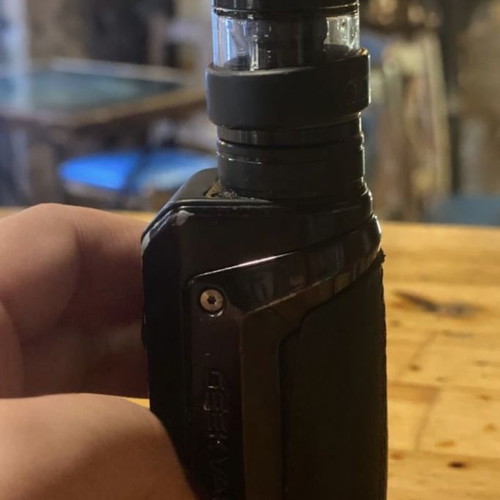 Greekvape electronic cigarette used