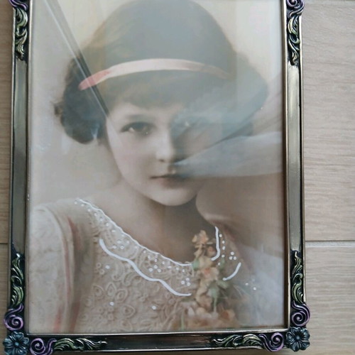 Azzura Argenti silver frame new with embossed details