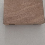 Montecristo empty wooden cigar box for 50 cigars used