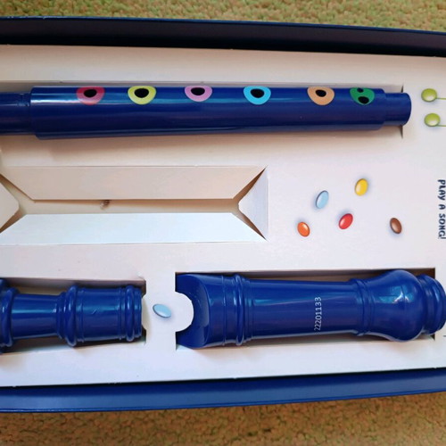 Flute for kids used, missing part of box