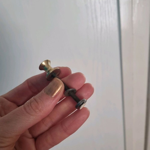 Brass Trumpet Knobs like new, set of 4 pieces
