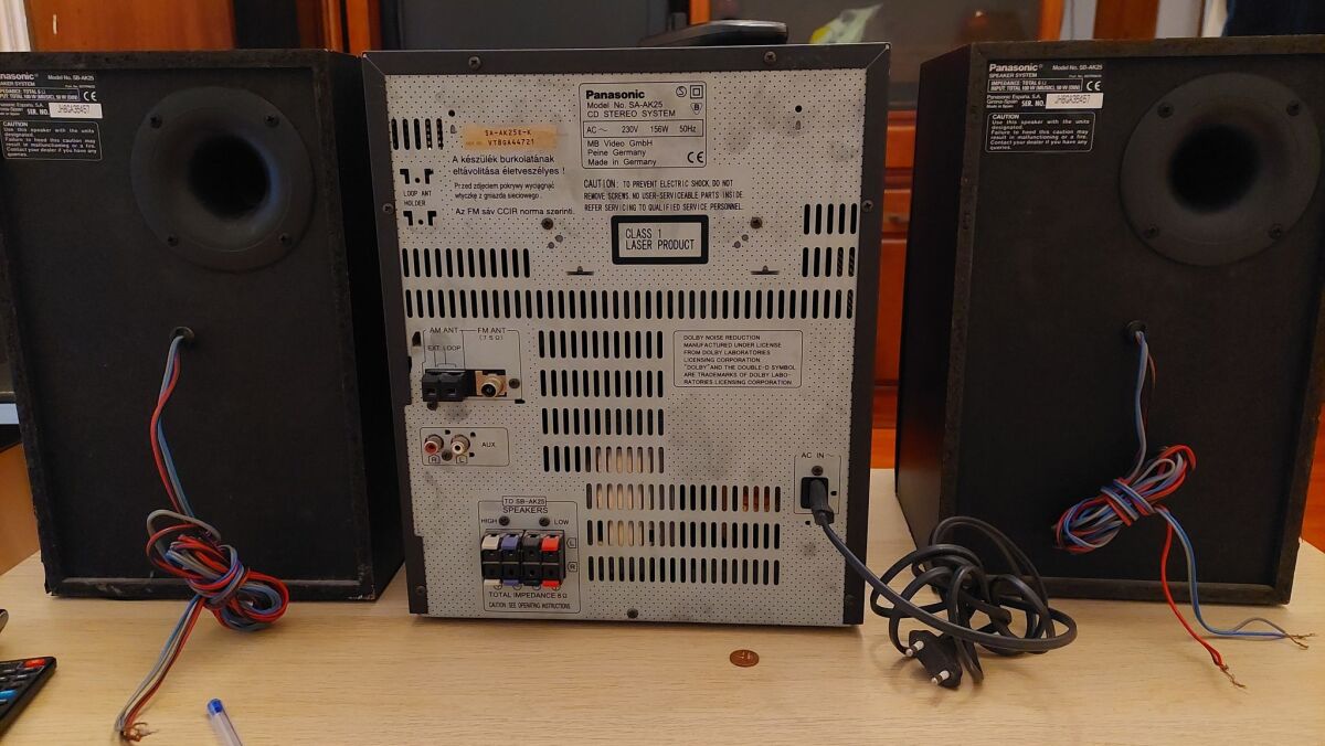 Panasonic SA-AK25 CD stereo system used,… - € 60,00 - Vendora.cy