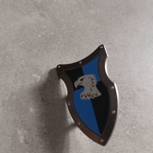 Playmobil eagle shield blue black