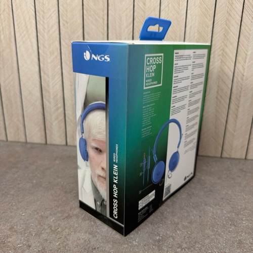 NGS Cross Hop Klein Wired Headphones new