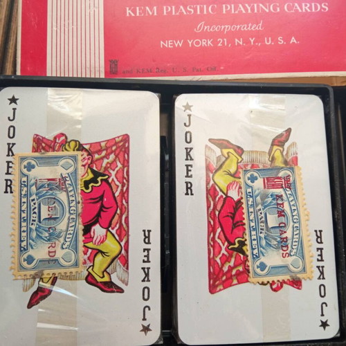 KEM Playing Cards sealed, new