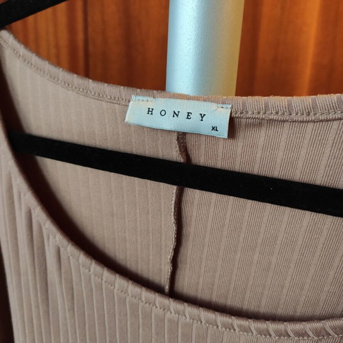 Set blouse and palazzo pants XL like new, beige, brand Honey