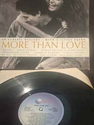 More Than Love vinyl record used, 18 classic ballads