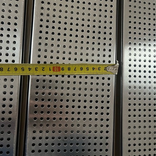 Stainless steel drainage grids like new, set of 3 pieces