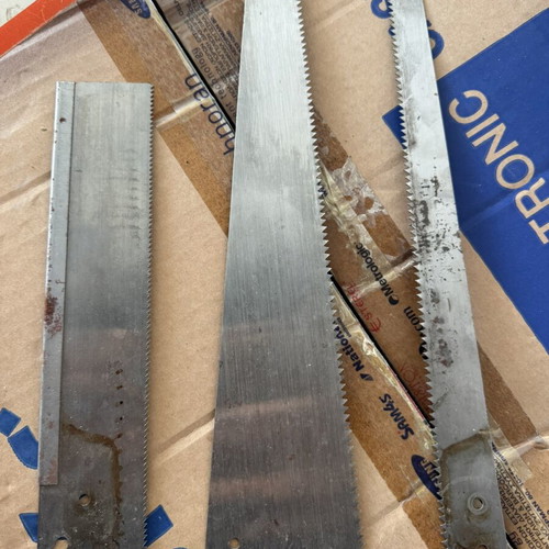 Japan saw blades, pack of 3