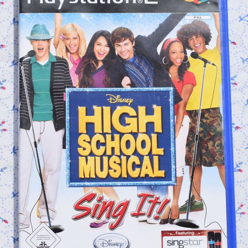 High School Musical: Sing It! PS2 used karaoke game