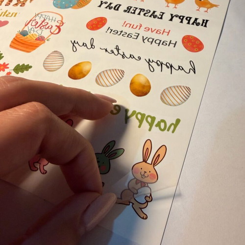 Easter decals new, 3 pages