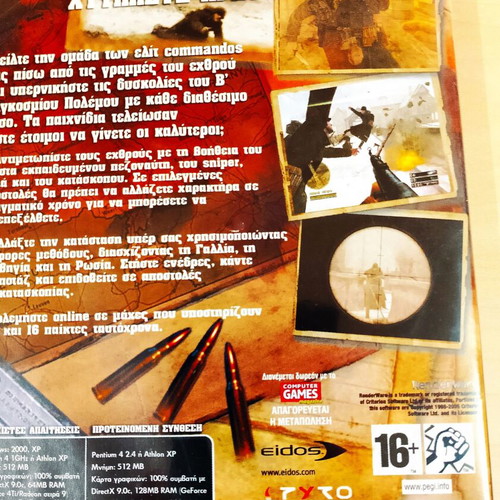 Commandos Strike Force PC game like new