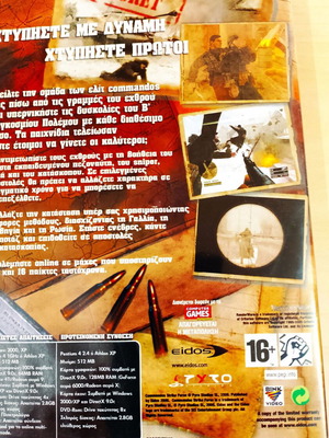 Commandos Strike Force PC game like new