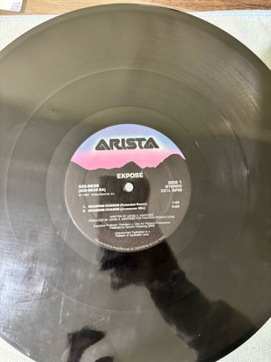 Expose vinyl used, electronic music, 1987 USA edition