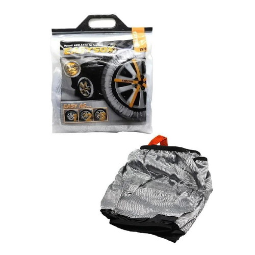Easysox ES73 Anti-Slip Snow Socks for Passenger Car 2 Pieces New