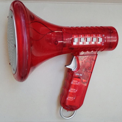 Voice changer toy used with 10 voice effects