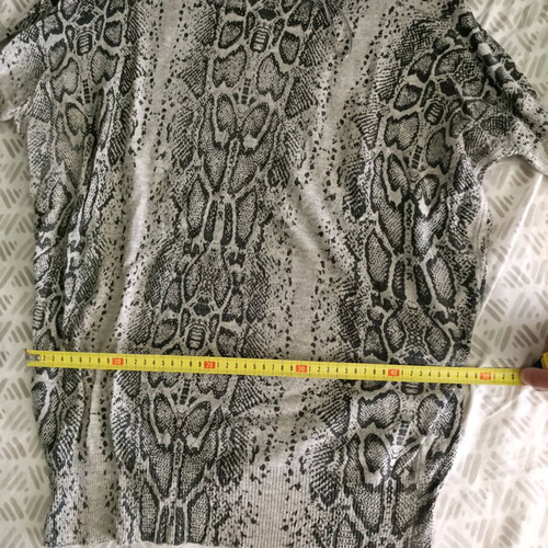 Caitlyn women's thin blouse like new, gray, size M