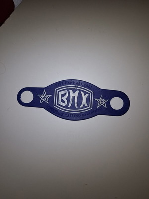 Vintage Old School BMX hand guard Plastiche Cassano right side