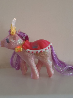 My Little Pony G1 Princess Sparkle φιγούρα μεταχειρισμένη, Hasbro 1992