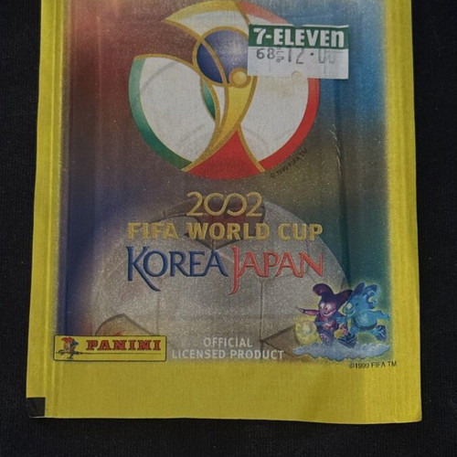 Panini 2002 FIFA World Cup sealed sticker pack