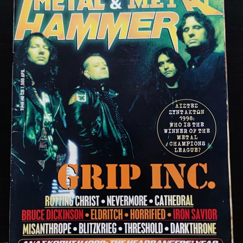 Metal Hammer & Heavy Metal magazine issue 169, January 1999