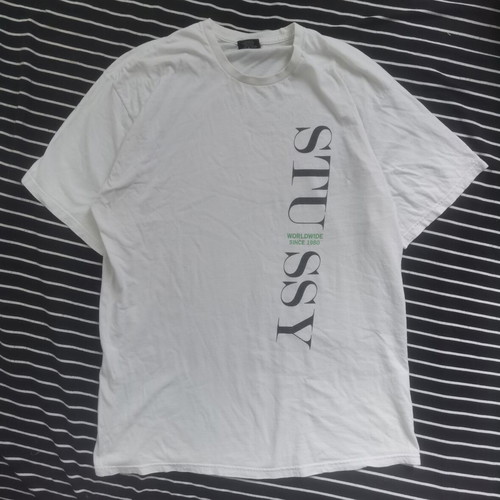 Stussy T-shirt like new, white, XL