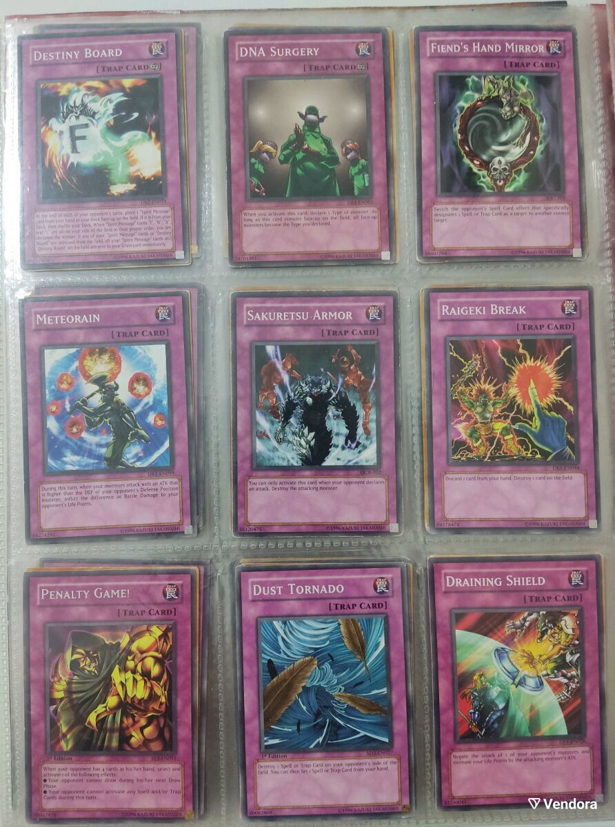 Yugioh Spell & Trap Cards new, 56 spell -  100,00 - Vendora.cy