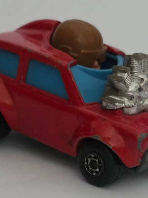 Matchbox Lesney Superfast 1975 No 14 Mini Ha Ha red toy car