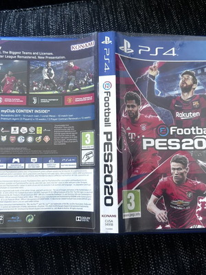 PES 2020 PS4 game