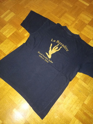 T shirt jingham Athens 2006 used, black, size L