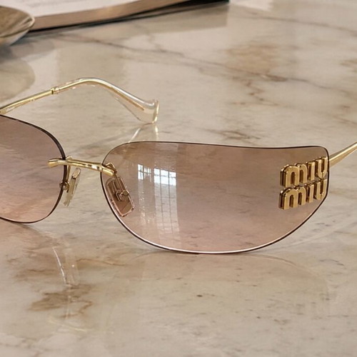 Miu Miu sunglasses, beige, new with full set
