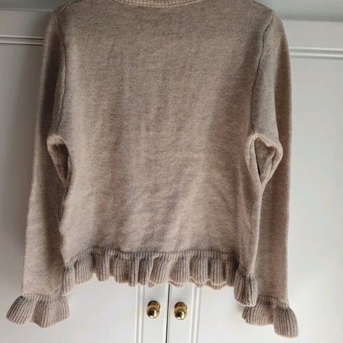 Knitted blouse medium new, beige