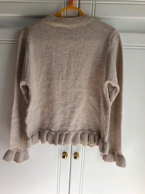 Knitted blouse medium new, beige